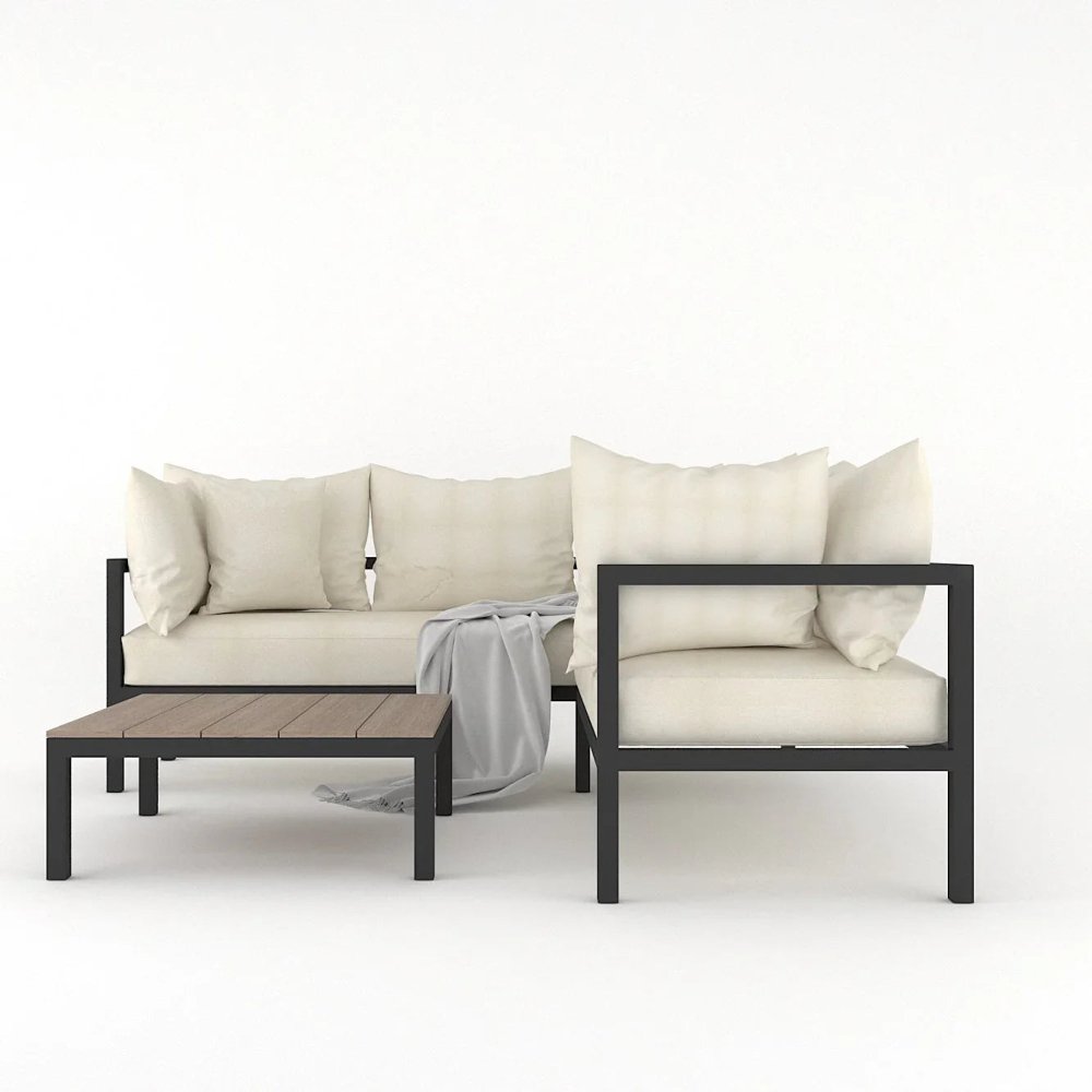 L Shape Luxury Sectional Sofa Set - myhomestore.com.pk