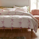 Lacey Bows Embroidery Duvet Set - myhomestore.com.pk