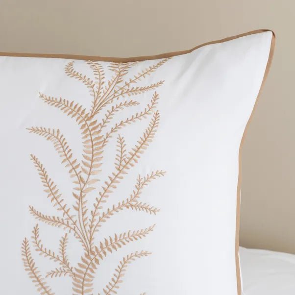 Leaf Trail Embroidered Bedspread - myhomestore.com.pk