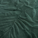 Leafy Pattern Velvet Bedspread | Luxurious & Stylish Bedding - myhomestore.com.pk