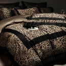 Leopard Print Duvet Set – Elegant Bedroom Statement - Bold & Timeless Design - myhomestore.com.pk