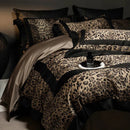 Leopard Print Duvet Set – Elegant Bedroom Statement - Bold & Timeless Design - myhomestore.com.pk