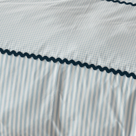 Stripe & check Design Duvet Set