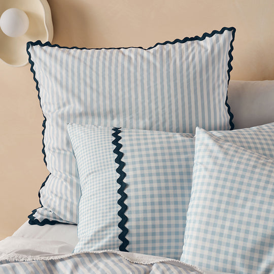 Stripe & check Design Duvet Set