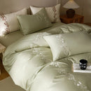 Lily of the Valley Embroidery Duvet Set - myhomestore.com.pk