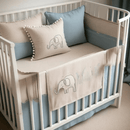 Little Elephant Dreams Baby Cot Set - myhomestore.com.pk