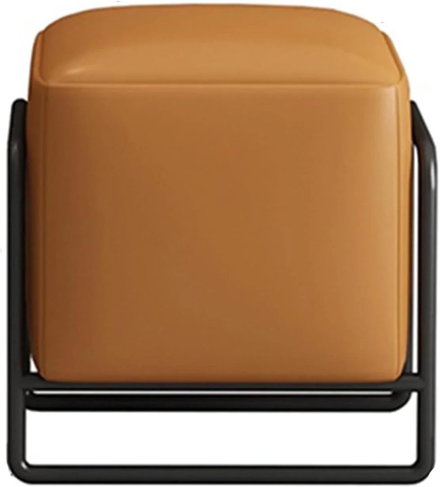 Living Room Light Luxury Sofa, Soft Leather Stool - myhomestore.com.pk