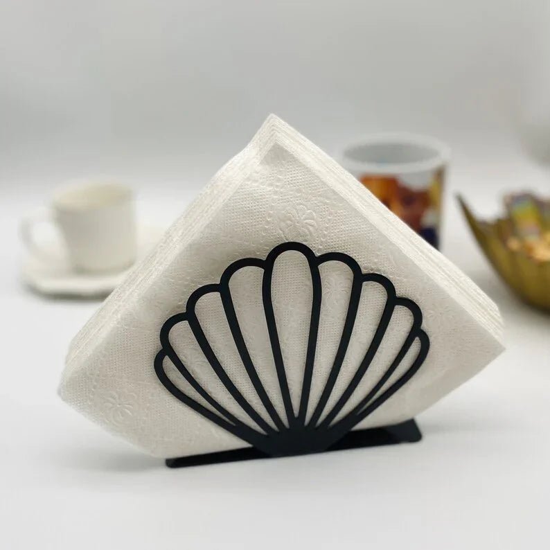 Lotus Napkin holder , Lotus Flower Napkin Holder - metal kitchen decor , cafe decor , napkin holder for cafe, Metal napkin holder - myhomestore.com.pk
