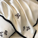 Luxury Butterfly Embroidery Duvet Set - myhomestore.com.pk