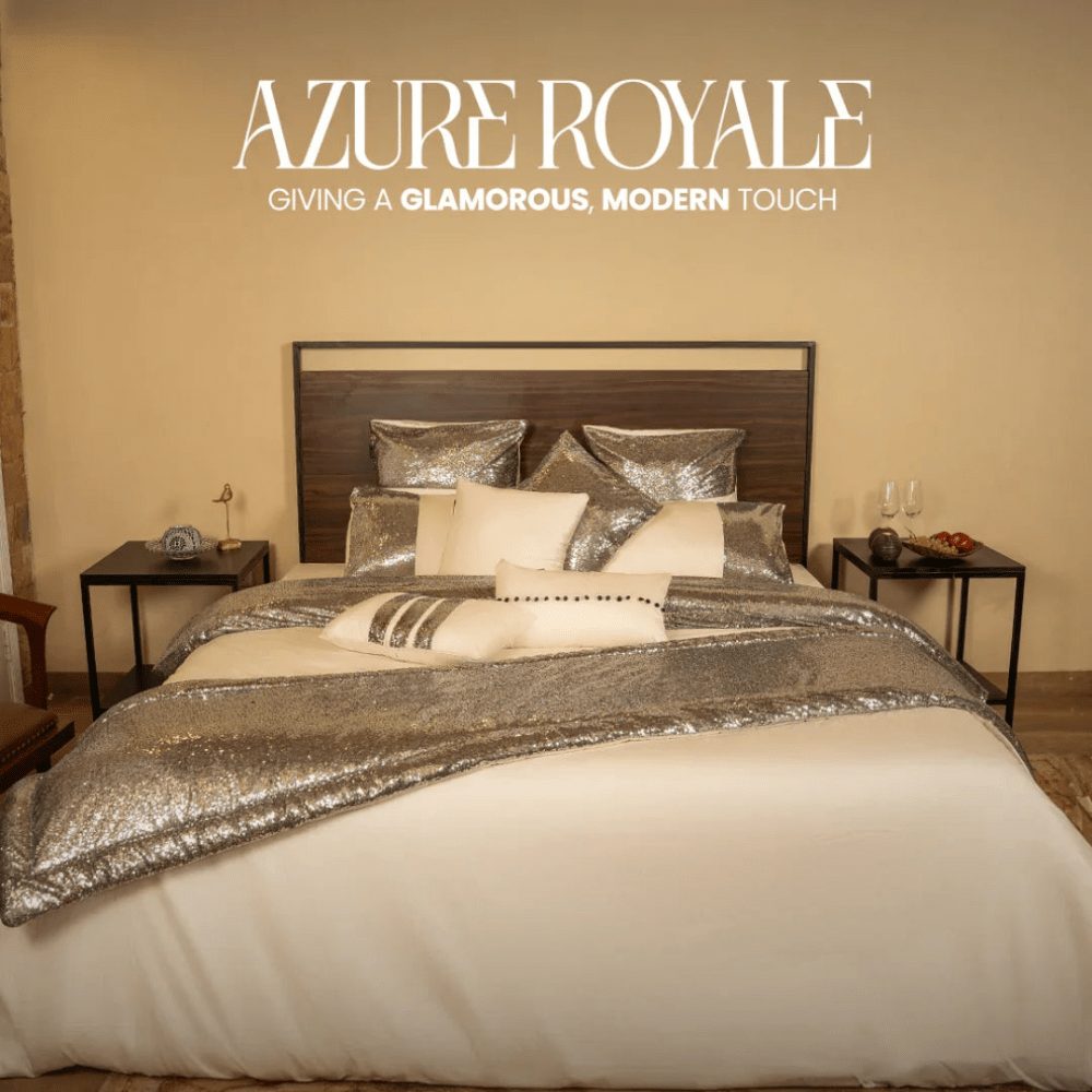 Luxury Cream bridal bedding set - myhomestore.com.pk