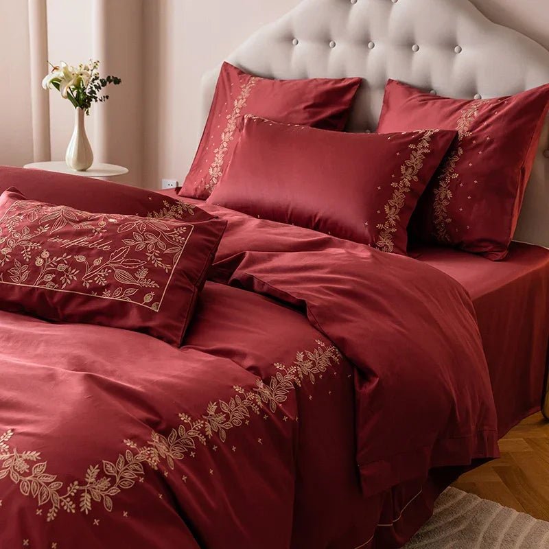 Luxury Embroidery Duvet Set - myhomestore.com.pk