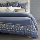 Luxury Fairfield Cotton Satin Embroidery Duvet Set - myhomestore.com.pk