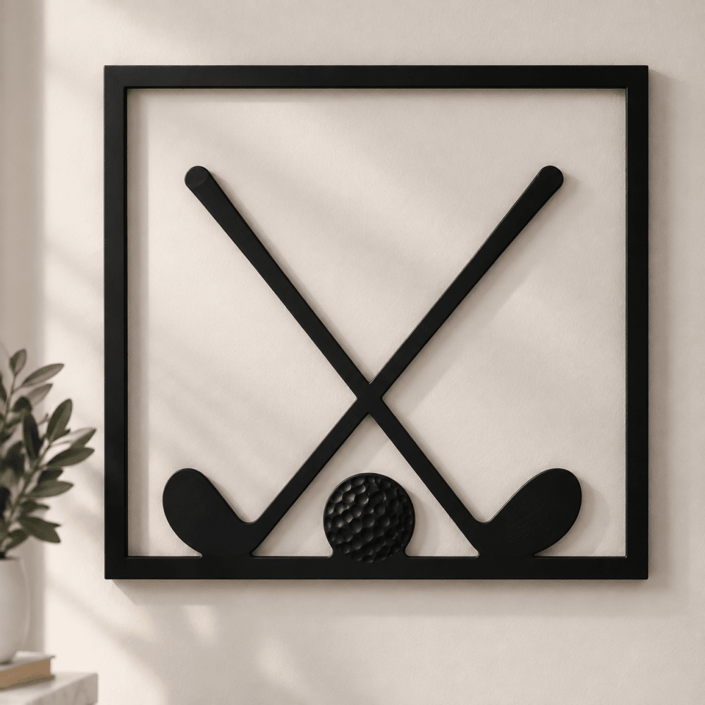 Luxury Golf Embroidered Bedding Gift Pack – Premium Duvet Set, Towel Set & Golf Wall Decor - myhomestore.com.pk