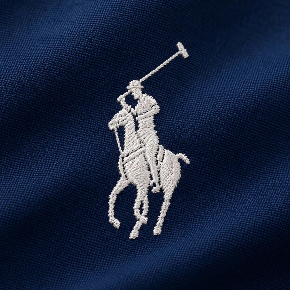 Luxury Navy Polo Embroidered bedding Set - myhomestore.com.pk