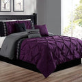 Luxury Pintuck with Printed Patch Duvet - myhomestore.com.pk
