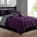 Luxury Pintuck with Printed Patch Duvet - myhomestore.com.pk