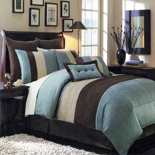 Luxury pleated Duvet Set - myhomestore.com.pk