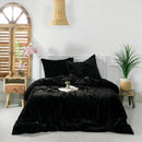 Luxury Velvet Duvet Set (Plain) - myhomestore.com.pk