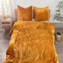 Luxury Velvet Duvet Set (Plain) - myhomestore.com.pk