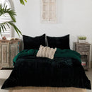 Luxury Velvet Duvet Set (Plain) - myhomestore.com.pk