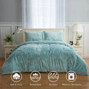 Luxury Velvet Duvet Set (Plain) - myhomestore.com.pk