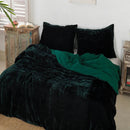 Luxury Velvet Duvet Set (Plain) - myhomestore.com.pk