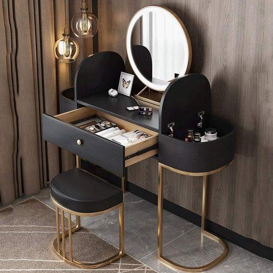 Makeup Dressing Table with 1 Sliding Drawer - myhomestore.com.pk