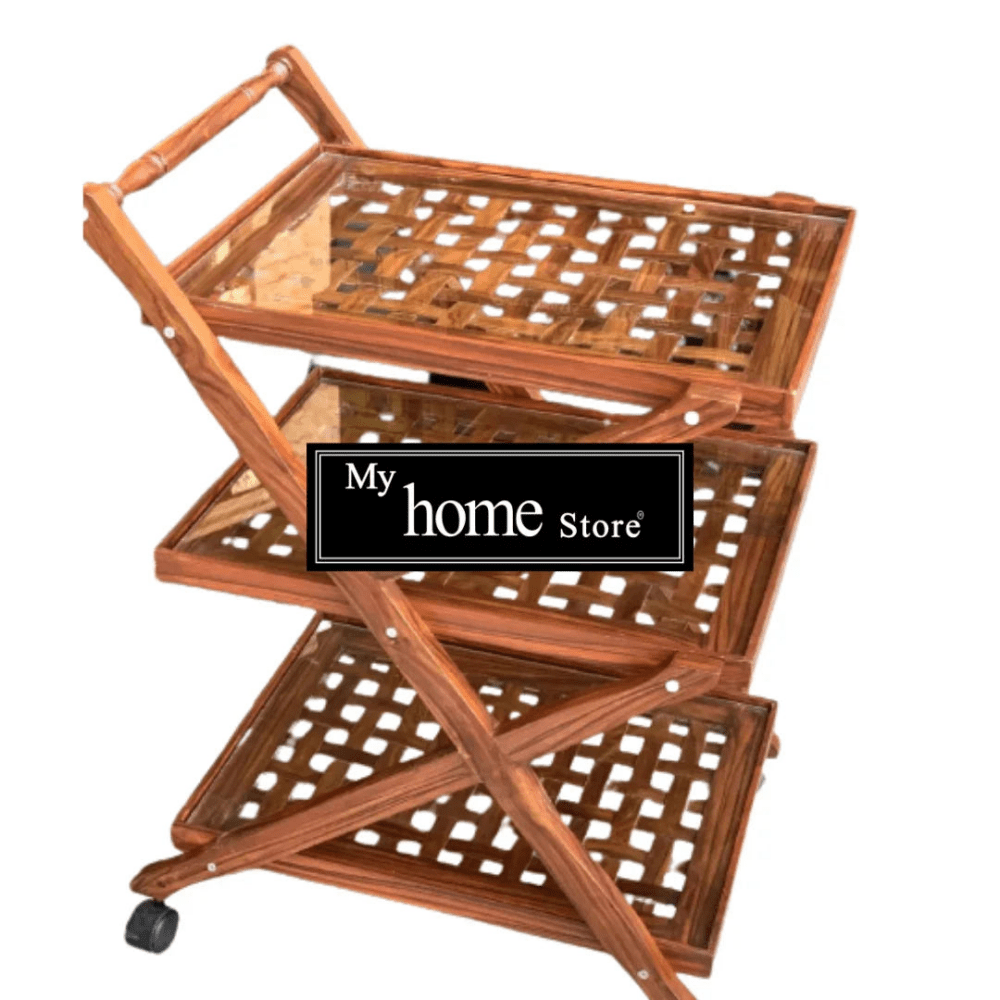 MAX 3 Tier Tray Trolley - myhomestore.com.pk