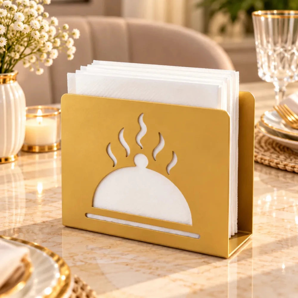 Metal Cook Napkin Holder, - myhomestore.com.pk