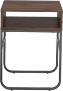 Metal Leg MDF Rectangle Side Table – Living Room Furniture - myhomestore.com.pk