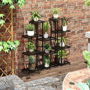 Metal Plant Stand, 9 Tiers Multifunctional Plant Stands - myhomestore.com.pk