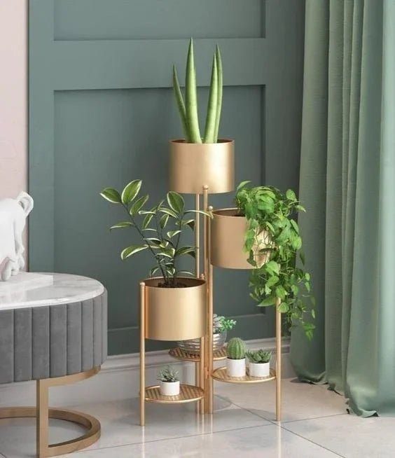 Metal Plant Stand, Indoor Plant Stand - myhomestore.com.pk