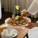 Metal Round Serving Tray - myhomestore.com.pk
