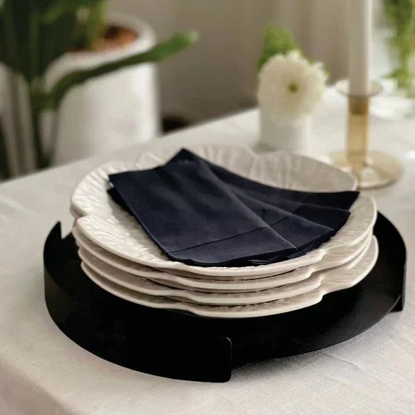 Metal Round Serving Tray - myhomestore.com.pk