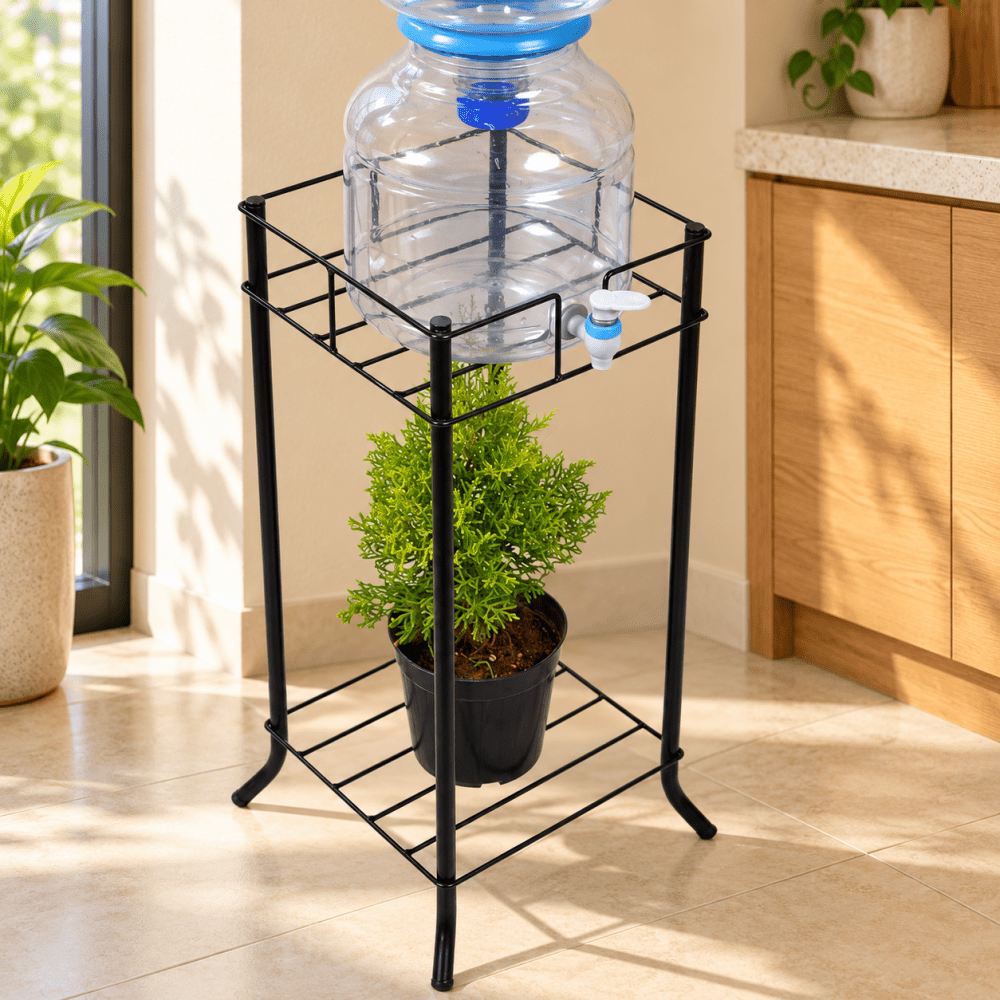 Metal Water Bottle Dispenser Stand - myhomestore.com.pk