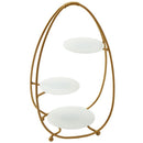 Metalcraft Oval 3 - Tier Buffet Stand - myhomestore.com.pk