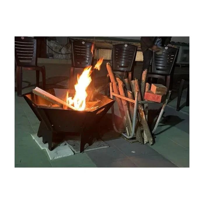 METALIT Hexa Basket fire Pit - myhomestore.com.pk