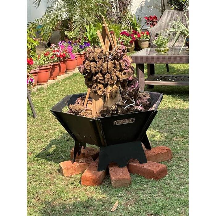 METALIT Hexa Basket fire Pit - myhomestore.com.pk