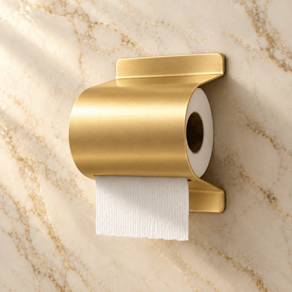 Minimalist Industrial Toilet Paper Holder - myhomestore.com.pk