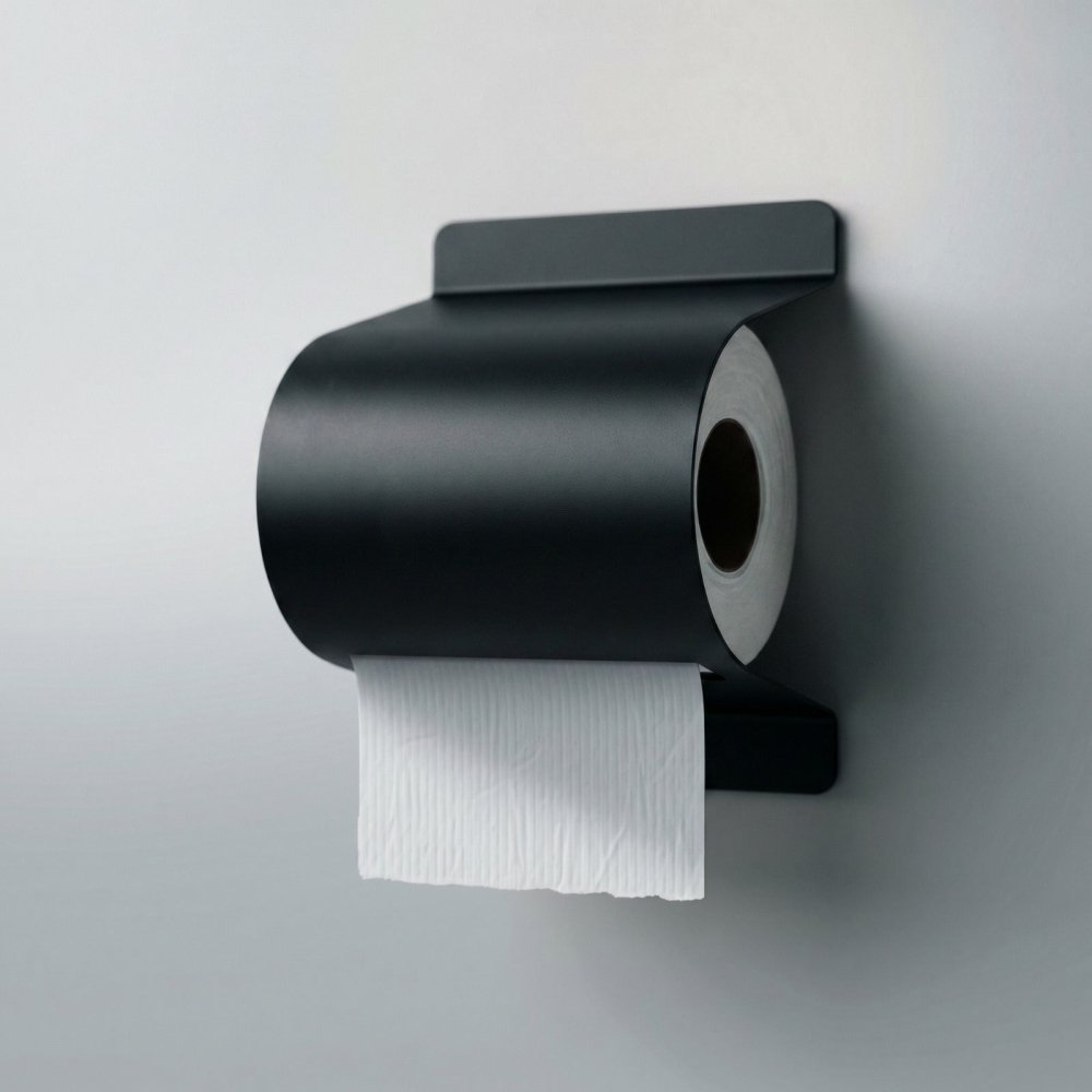 Minimalist Industrial Toilet Paper Holder - myhomestore.com.pk