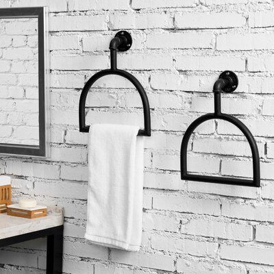 Minimalist Wall Mounted Towel Ring - myhomestore.com.pk