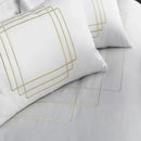 Yellow Embroidery Duvet Set - myhomestore.com.pk