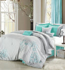 Mix & Match Embroidery Duvet Set - myhomestore.com.pk