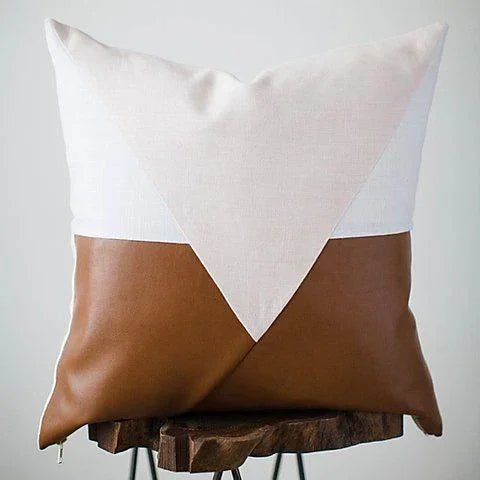 Modern Design Leather Cushion - myhomestore.com.pk