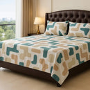 Modern Geometric Bedsheet (3 pcs) - myhomestore.com.pk