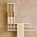 Modern Metal Bathroom Towel Rack – Stylish, Durable and Decorative - myhomestore.com.pk