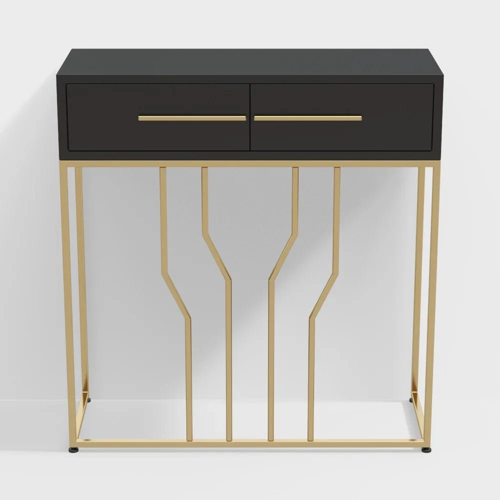 Modern Narrow Console Table with Storage Entryway Table with Drawers - myhomestore.com.pk