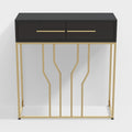 Modern Narrow Console Table with Storage Entryway Table with Drawers - myhomestore.com.pk