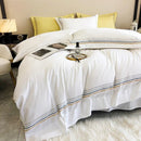 Multi Embroidered Baratta Stitch Tetra Line Duvet Set - myhomestore.com.pk
