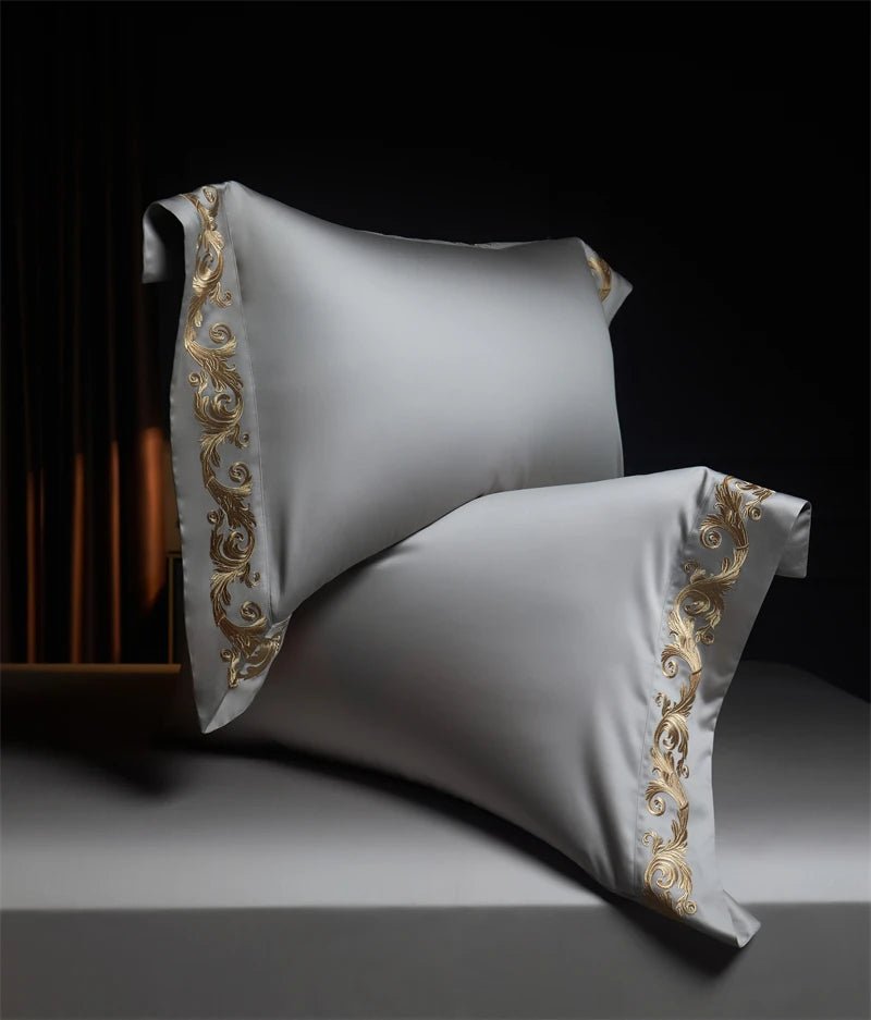 Mystique Embroidery Duvet Set | Luxury Soft Bedding - myhomestore.com.pk